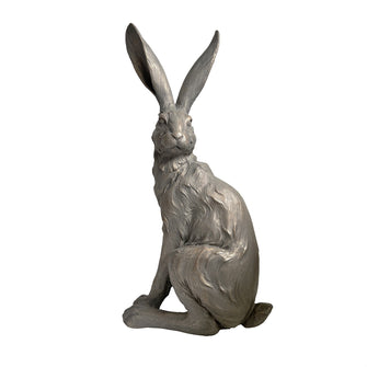 Country Hare Standing - Grey