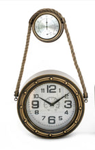 Wall Clock - Rope Barometer