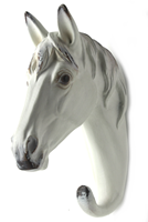 Horse Animal Hook - Cream