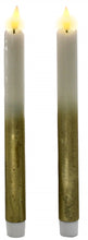 Bullet Wick Tapered Candles - Set of Two