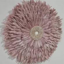 Feather Circle - Dusty Rose (65cm)