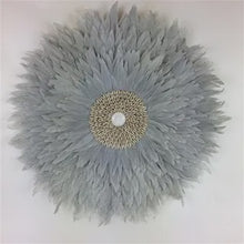 Feather Circle - Grey (65cm)
