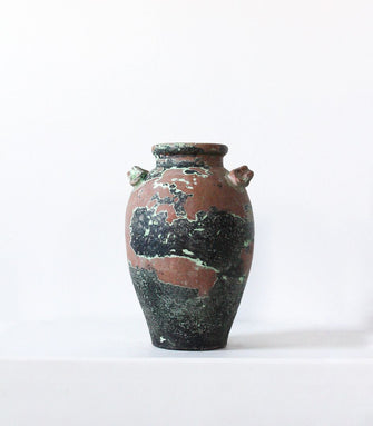 Two Handle Greek Jar - Aged Terracotta