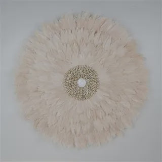 Feather Circle - Mocha (65cm )