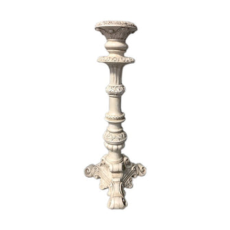 Pillar Candle Holder Off White - Small