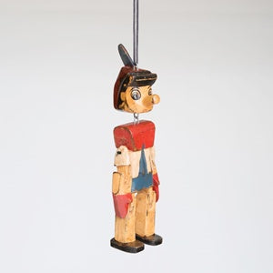 Pinocchio Keyring