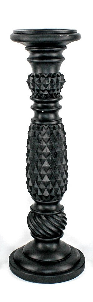 Black Candle Holder - Medium