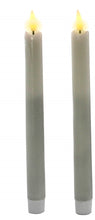 Bullet Wick Tapered Candles White - Set of Two