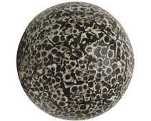Mai Tai Bamboo Egg Shell Decor Ball - Black/White