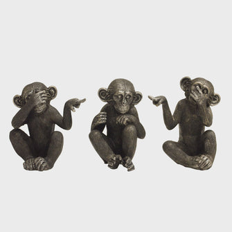 See/Hear/Speak No Evil Monkeys