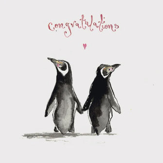 Card - Congratulations Penguins