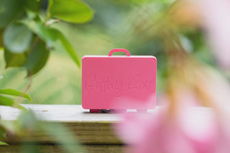 Getting Lost Suitcase - Pink Spring Blooms