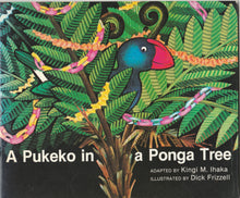 Pukeko in a Ponga Tree - Kingi M Ihaka