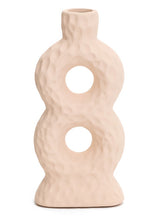 Loop Texture Ceramic Vase - Sicily