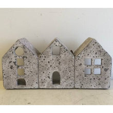 Concrete Tealite Houses -  Row of 3