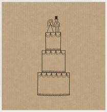 Card - Wedding Cake